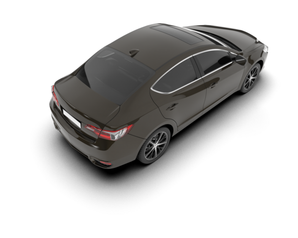 Stüdyo ortamında markasız bir SUV 'un 3 boyutlu çizimi