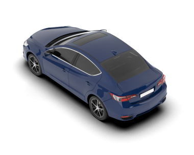 Siyah arka planda lüks bir araba, vektör