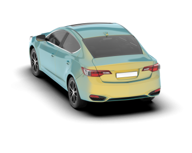 Lüks spor araba. vektör illüstrasyonu.