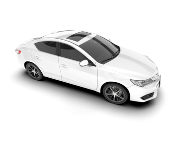 Araba. Beyaz izole. Vektör çizim.