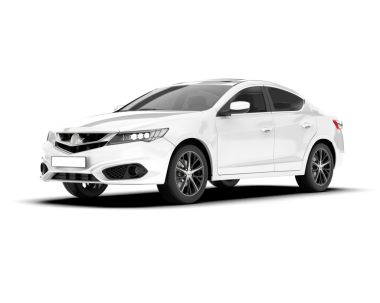 Beyaz arka planda modern bir araba. 3d oluşturma