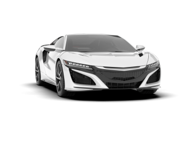 Beyaz, modern bir araba beyaz arka planda izole edilmiş. 3 Boyutlu Hazırlama.