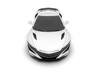 modern lüks araba beyaz arka planda izole edilmiş