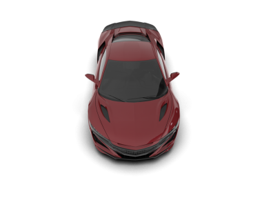 modern araba 3D gerçekçi 3D görüntüleme