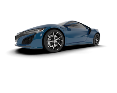 Beyaz üzerine izole edilmiş bir arabanın 3 boyutlu görüntüsü. yüksek çözünürlüklü 3d