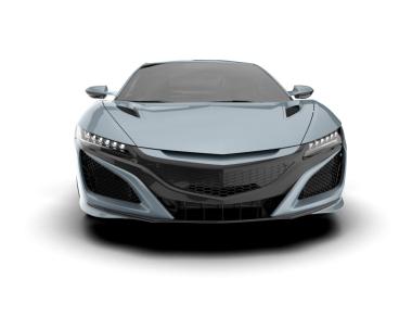 Modern araba izole edilmiş. 3d oluşturma