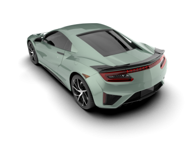 gerçekçi 3D araba görüntüleme - arka görünüm