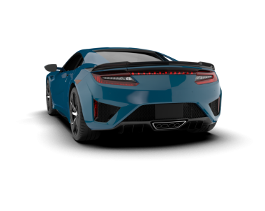 modern lüks mavi araba görünümü