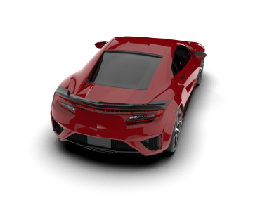 3 boyutlu markalı - daha az genel konsept araba.