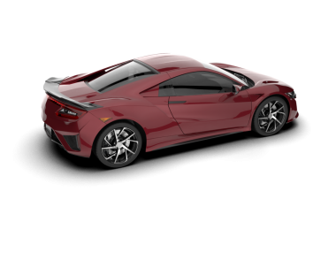 Stüdyo ortamında daha az genel bir konsept arabanın 3 boyutlu çizimi