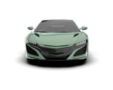 Beyaz arka planda modern lüks spor araba. 3 Boyutlu Hazırlama