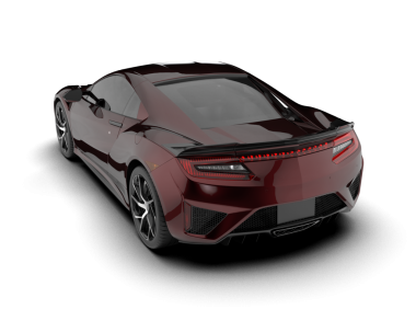 siyah camlı modern araba