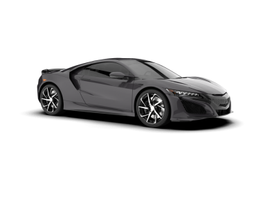 beyaz arka planda modern araba.