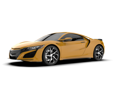 Bir arabanın gerçekçi vektör illüstrasyonu