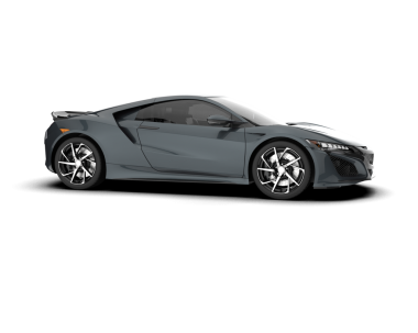 beyaz arkaplanda modern araba