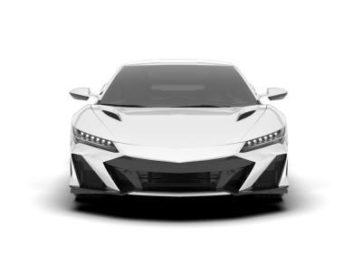 beyaz arka planda modern lüks araba.