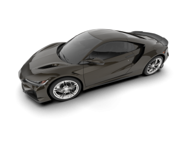 Beyaz arka planda gerçekçi bir araba. 3d oluşturma