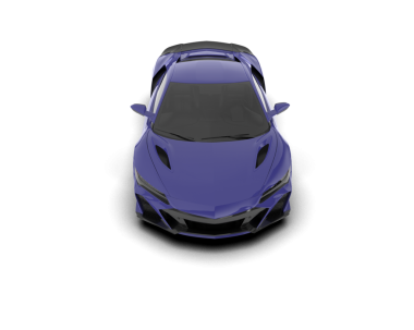 modern araba beyaz arka planda izole edildi. 3 d illüstrasyon