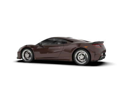 modern araba siyah arka planda izole edilmiş. 3d oluşturma.