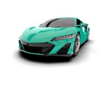 Stüdyo ortamında daha az genel bir konsept arabanın 3 boyutlu çizimi