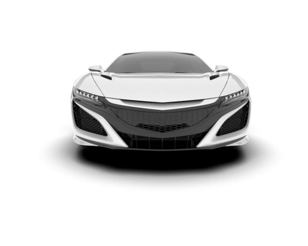 Stüdyo ortamında markasız bir arabanın 3 boyutlu çizimi