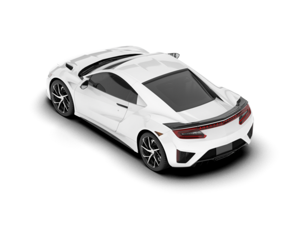 beyaz modern lüks spor araba yan yana