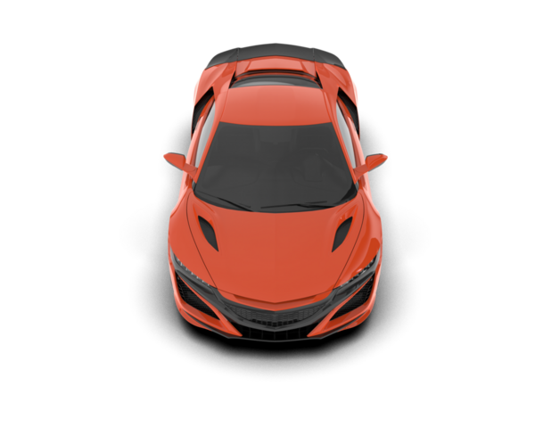 kırmızı araba modern araç