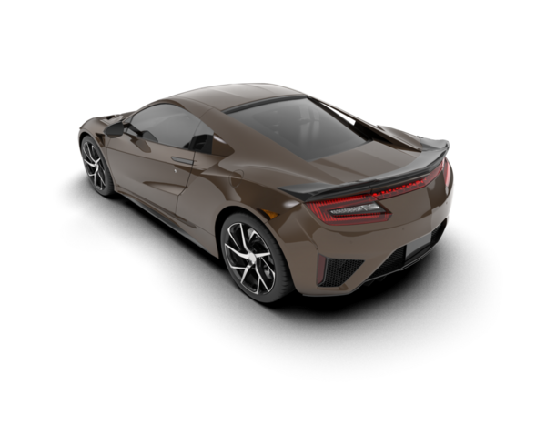 Stüdyo ortamında markasız bir SUV 'un 3 boyutlu çizimi