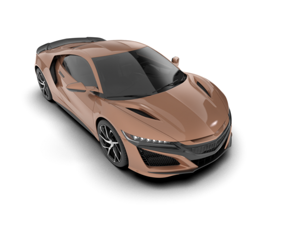 modern araba beyaz arka planda izole edilmiş. 3 boyutlu görüntüleme - 3 boyutlu.