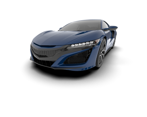 gerçekçi modern araba arka planda izole