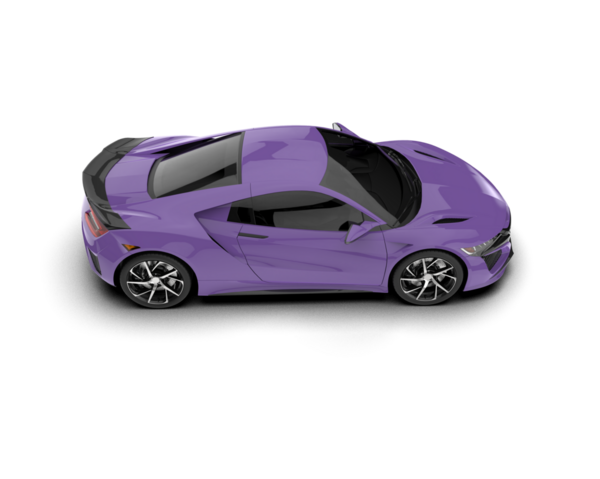 modern mor spor araba vektörü