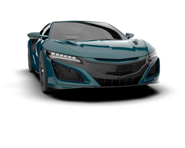 Stüdyo ortamında markasız bir arabanın 3 boyutlu çizimi