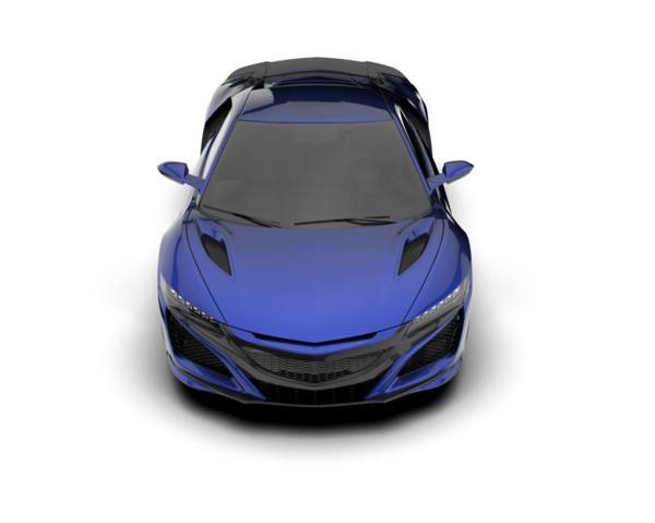 araba siyah arkaplanda izole edildi.