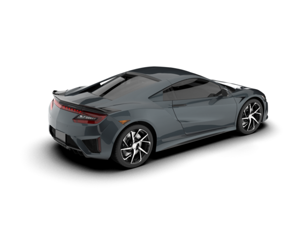 beyaz arka planda modern araba.