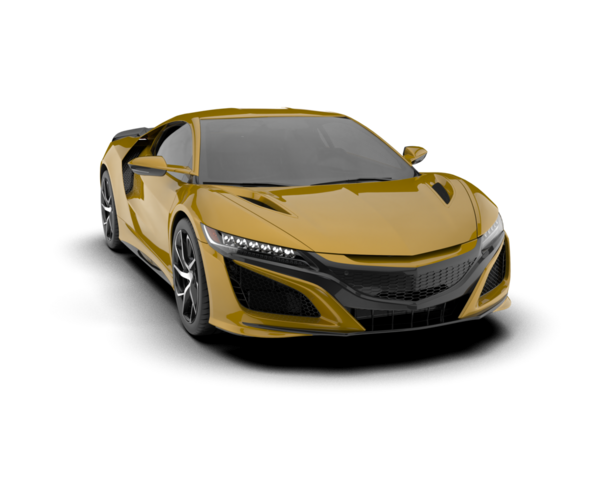 beyaz zemin üzerine altın araba