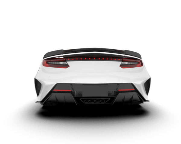 gerçekçi araba yan görünümü