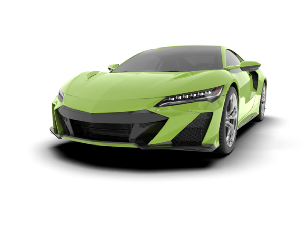 modern spor araba beyaz arka planda izole