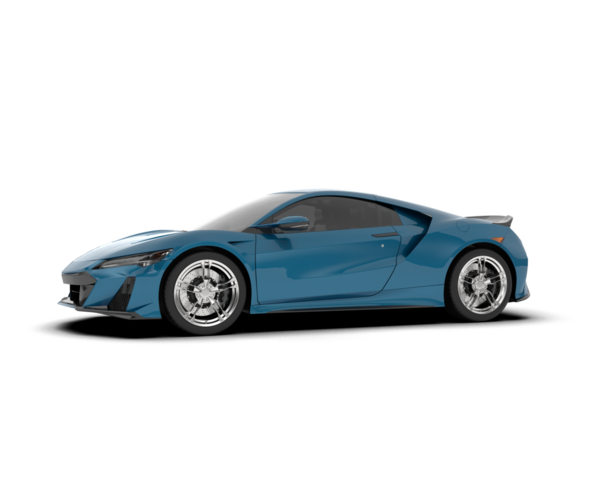 gerçekçi modern araba. 3d grafik.