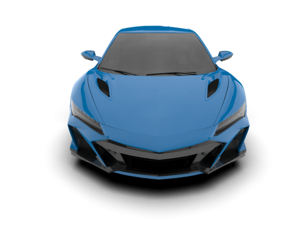 Beyaz arka planda gerçekçi bir araba. vektör