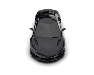 3 boyutlu bir araba.