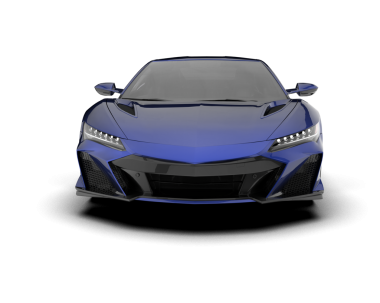 modern otomobil arka planda izole edildi