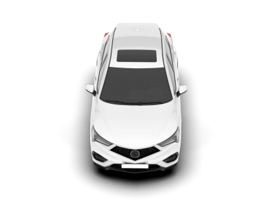 Modern araba. beyaz arkaplanda izole