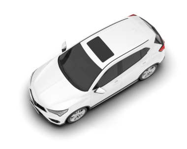 araba beyazda izole edildi