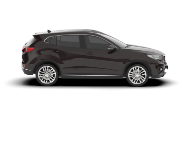 araba yan görünümü beyaz üzerinde izole