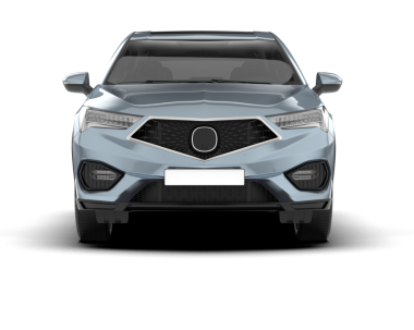 Araba beyaz bir araçla izole edilmiş. 3d oluşturma -