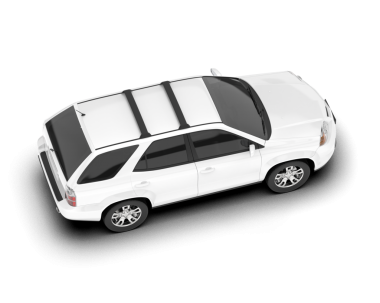 modern lüks araba izole