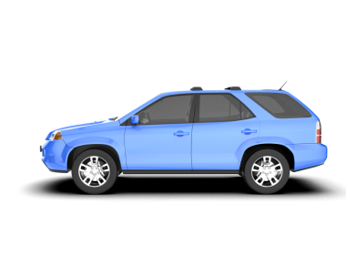 Mavi araba. 3 Boyutlu Hazırlama