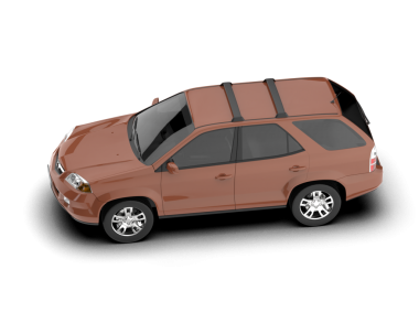 Beyaz arkaplandaki araba.