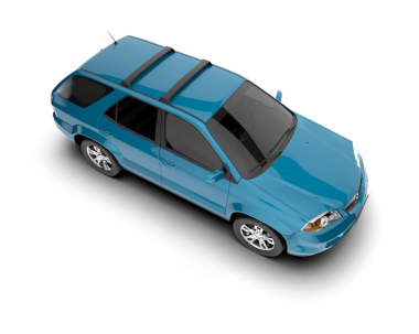 3 boyutlu bir araba.