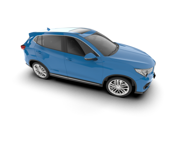 beyaz arkaplandaki araba